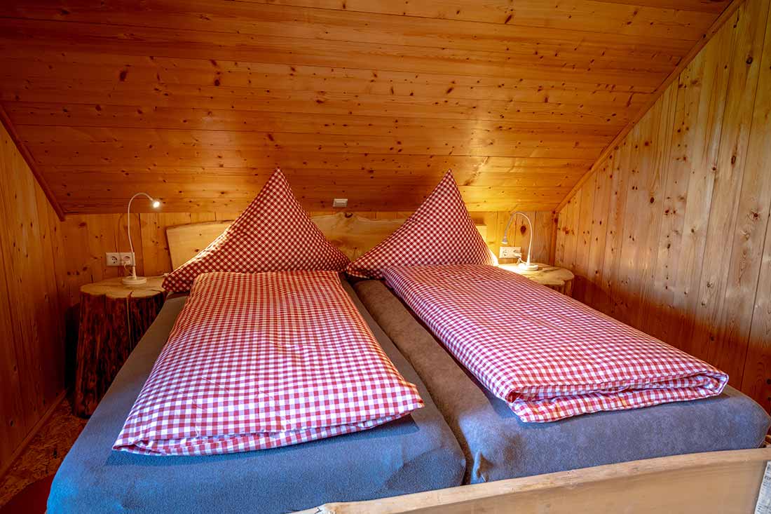 Ferienwohnung Heustock auf dem umweltbewusst geführten Farnbauernhof für nachhaltige Familienferien im Schwarzwald
