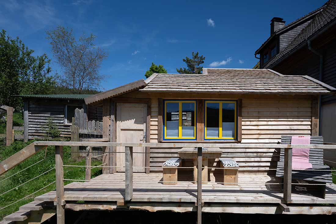Unser gemütliches Tinyhouse ist geräumiger als man denkt